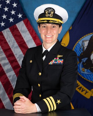 Official photo of CDR Stellpflug