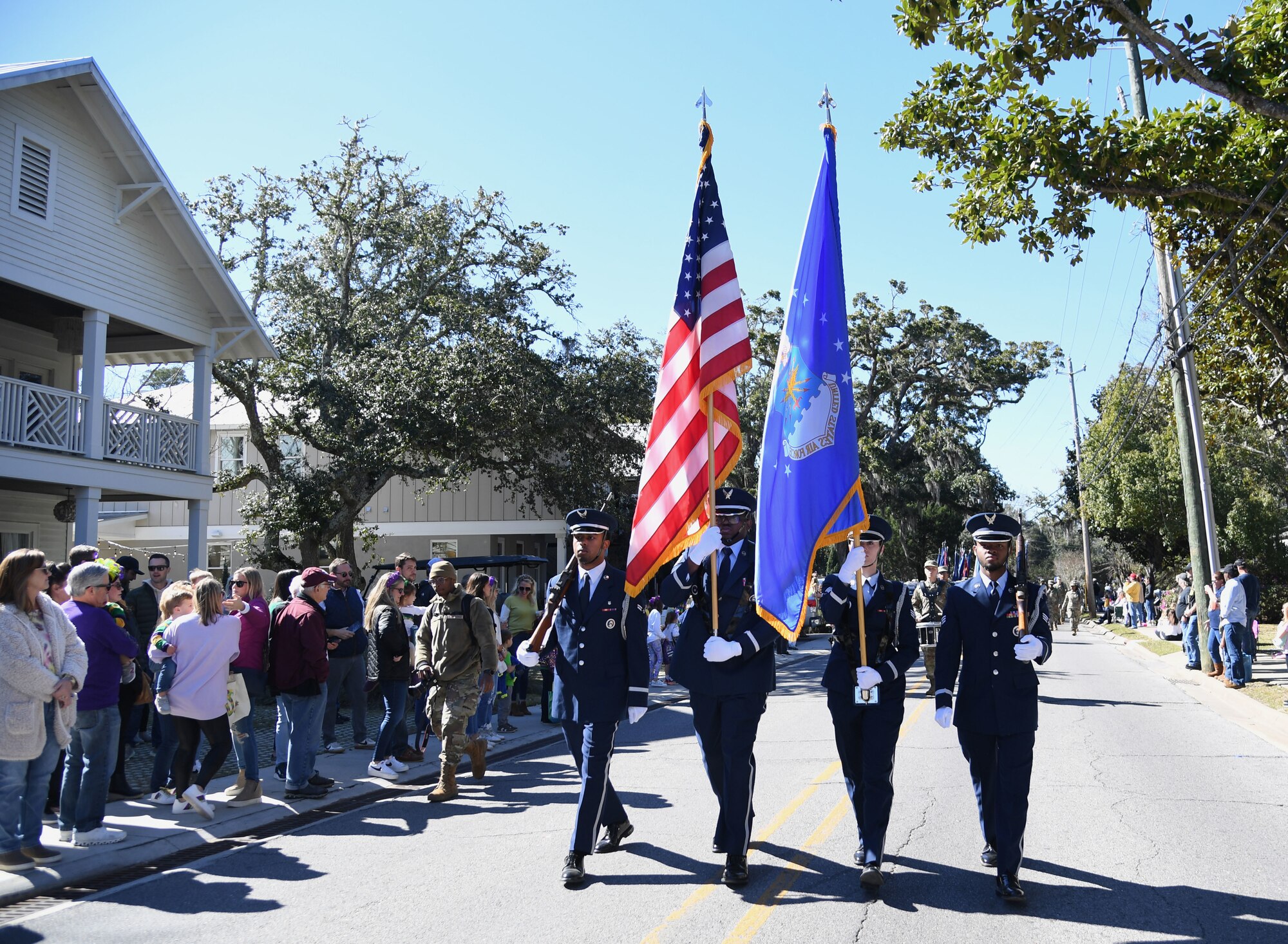 Keesler participates in Mardi Gras festivities > Keesler Air Force Base