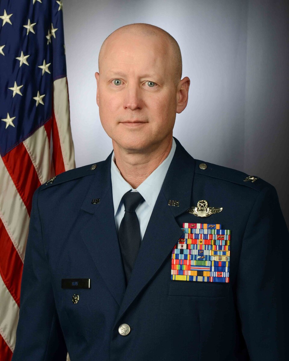 Col. Greg Hay portrait.