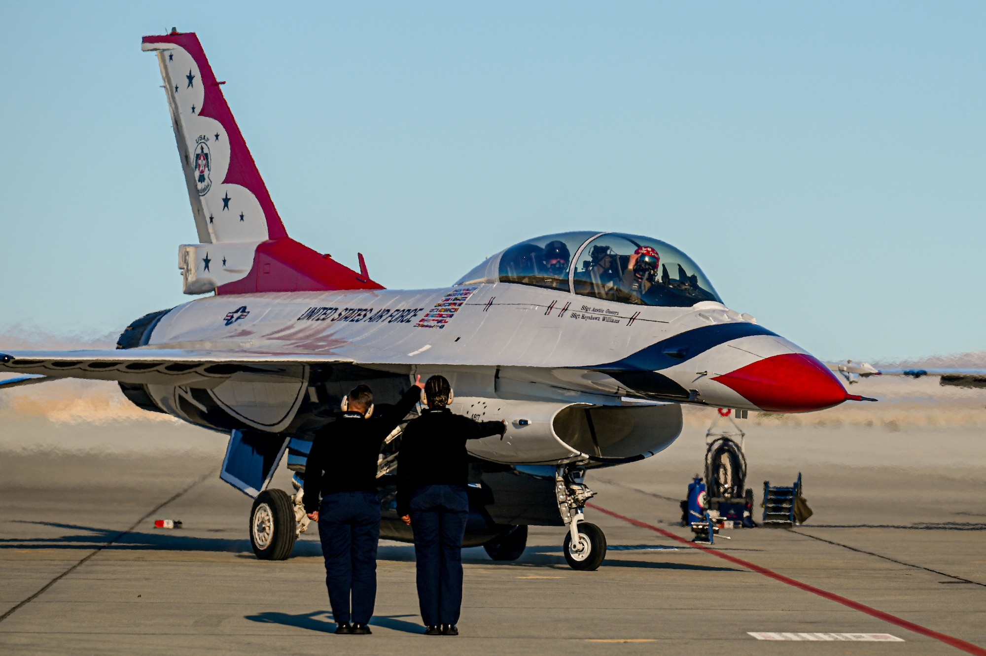 Thunderbirds conduct winter training