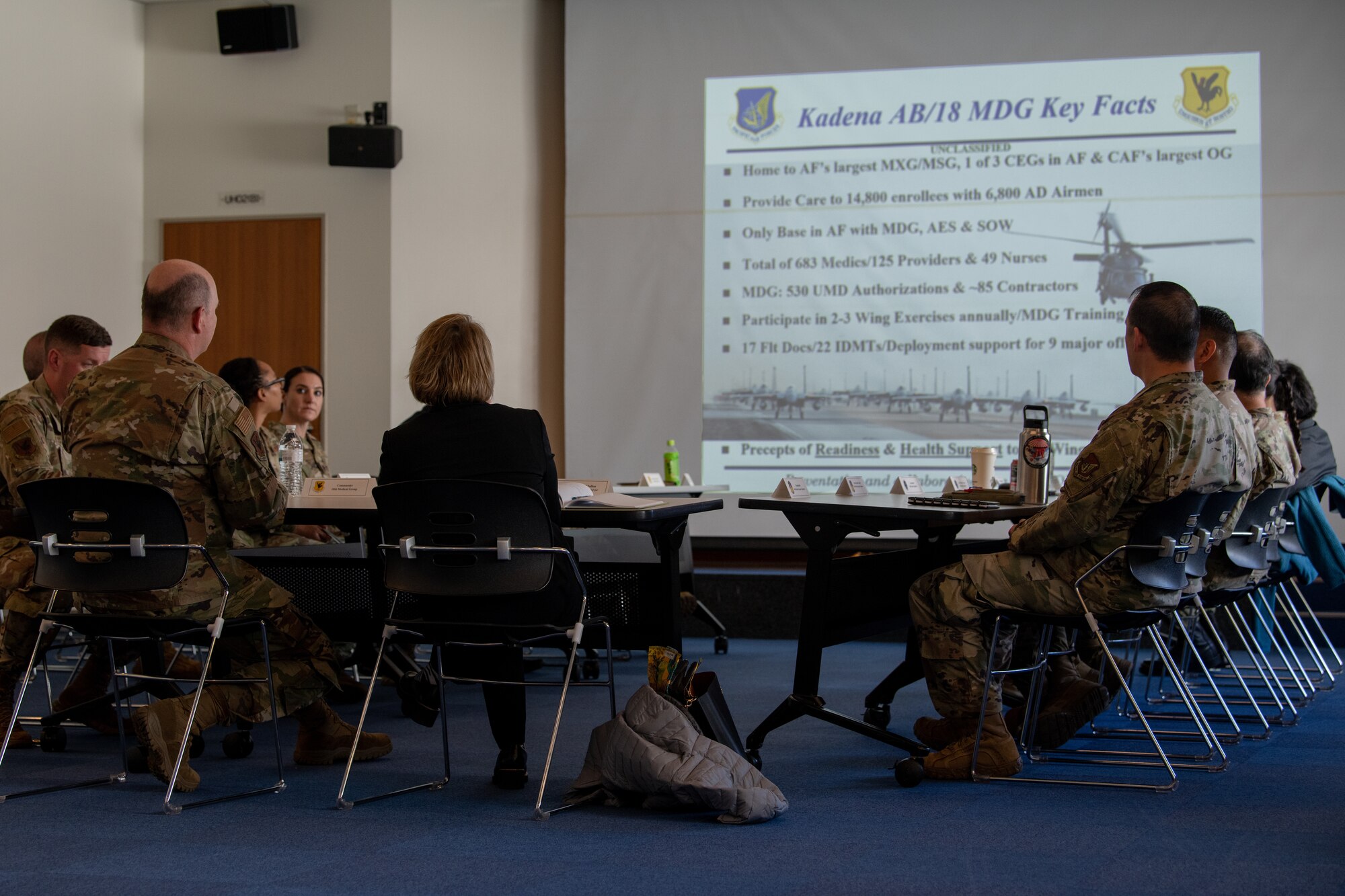 Medical clinic Airmen brief acting assistant Under Secretary of Defense