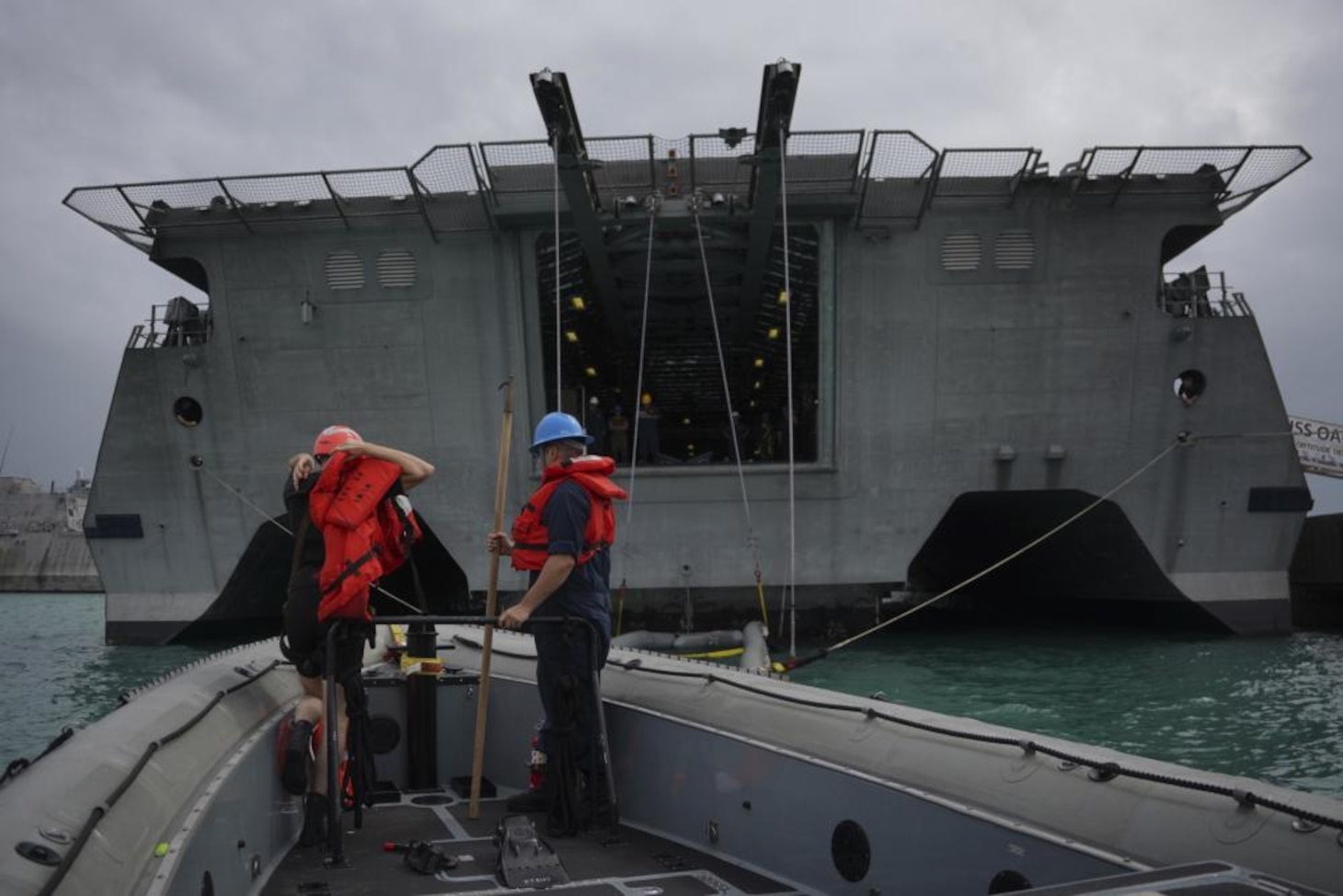 TBEC Operations Aboard USS OAKLAND