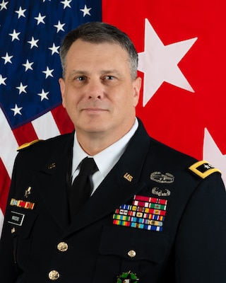 Official Portrait for Maj. Gen. Thomas Mancino, adjutant general for Oklahoma