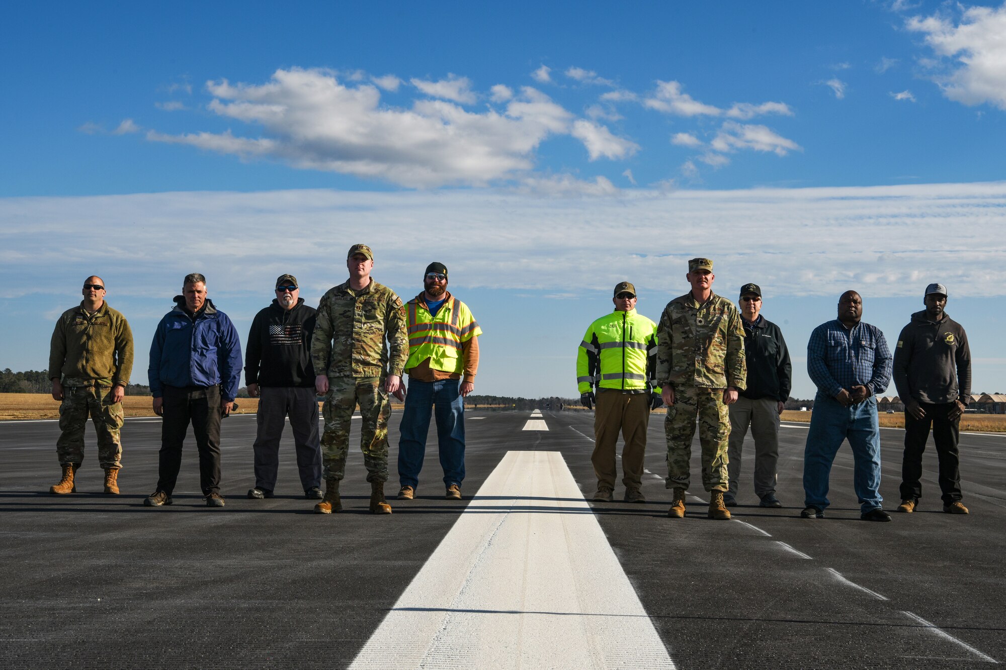 McEntire Joint National Guard Base runway construction project