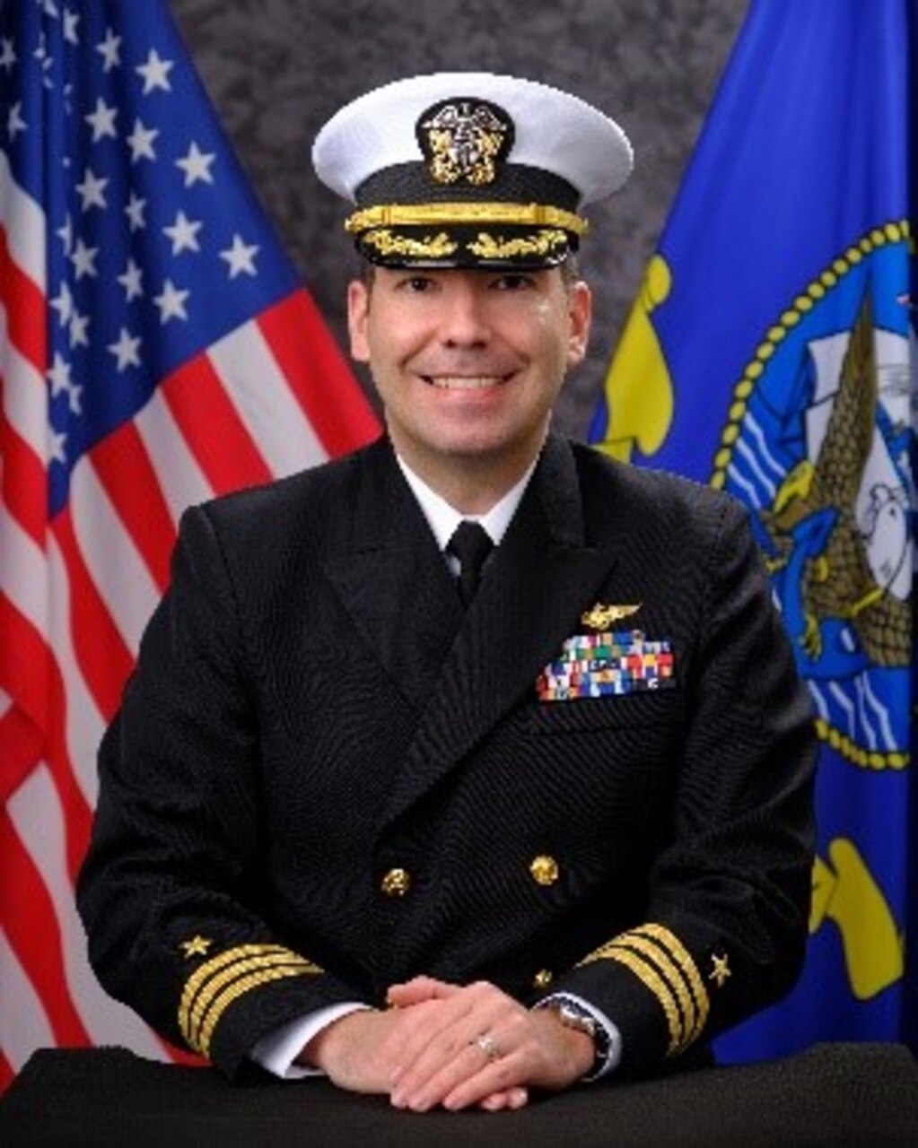 Official photo of CDR Jones