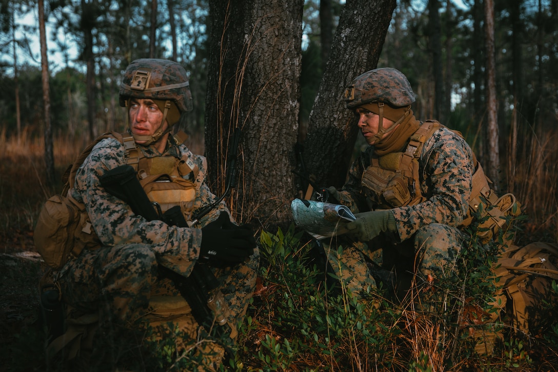 4th MARDIV Rifle Squad Competition