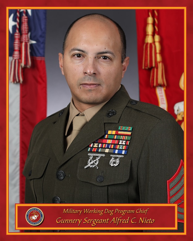 GySgt Alfred Nieto Official Biography Photo