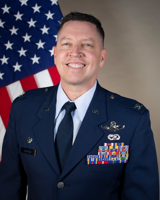 Official portrait of Col Brian Budden