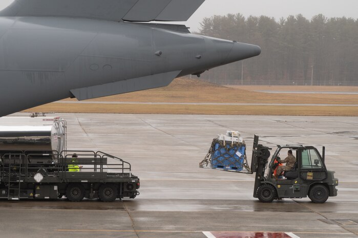 66 LRS loads cargo