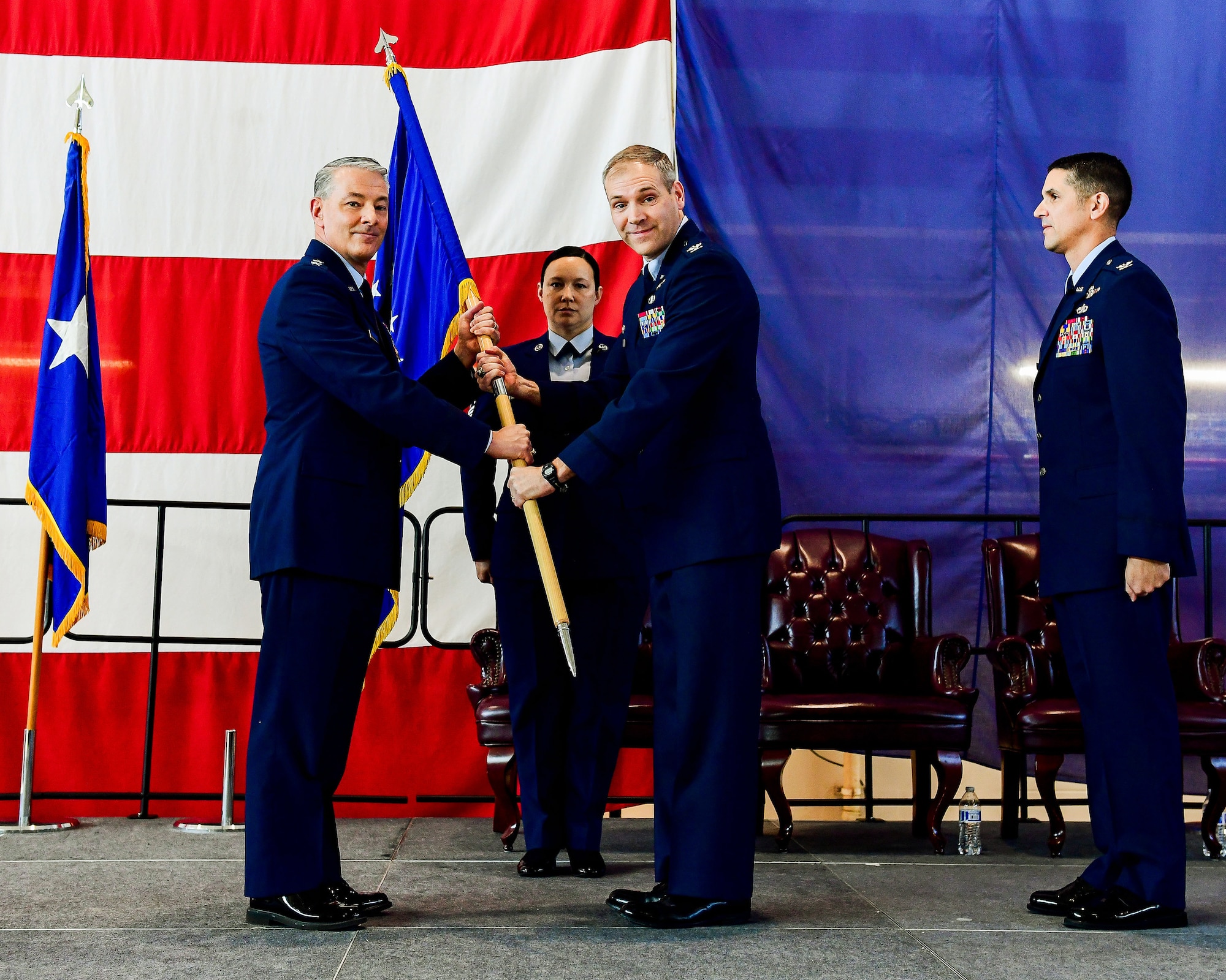 Change of command ceremony