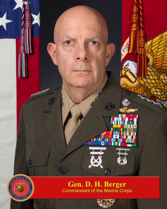 Commandant of the Marine Corps General David H. Berger