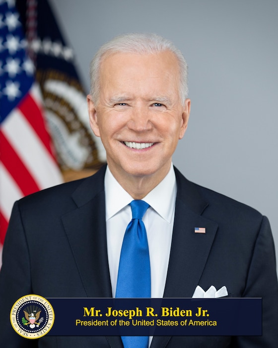 President of the United States of America Mr. Joseph R. Biden Jr.