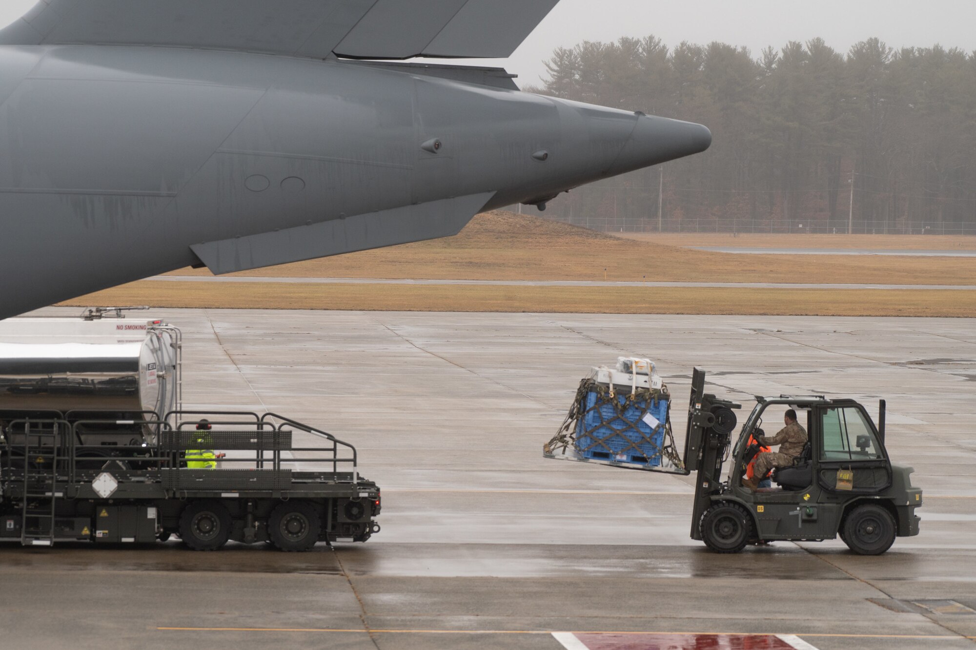 66 LRS loads cargo