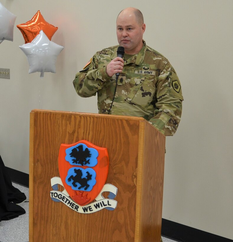 Command Sgt. Maj. Rulo becomes new 319th SIG Bn CSM