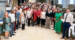 Keystone participants stand for group photo.