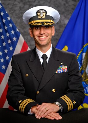 Official photo of CDR Brown
