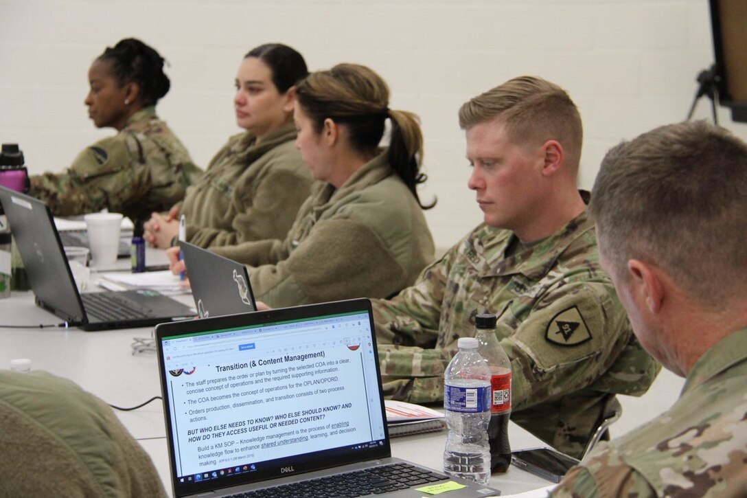 91st Training Division OC/Ts begin their credentialing