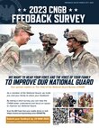 We want to hear from your voice and the voice of your family to improve our National Guard. As a member of the National Guard we invite you and your family to share your feedback. By taking a short survey, you can help the CNGB better understand and focus on issues to improve our National Guard.

Scan the QR code from your mobile device or visit: https://www.surveymonkey.com/r/ZDQK7SL

Submit your feedback by: 23 MAR 2023