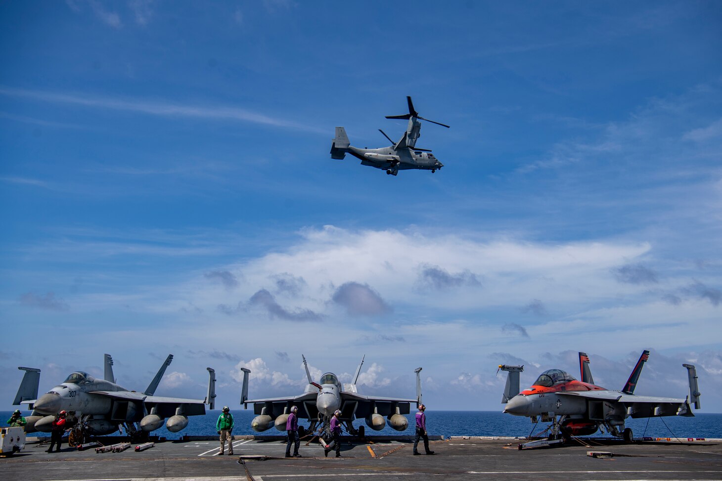 Nimitz Carrier Strike Group and Makin Island Amphibious Ready Group