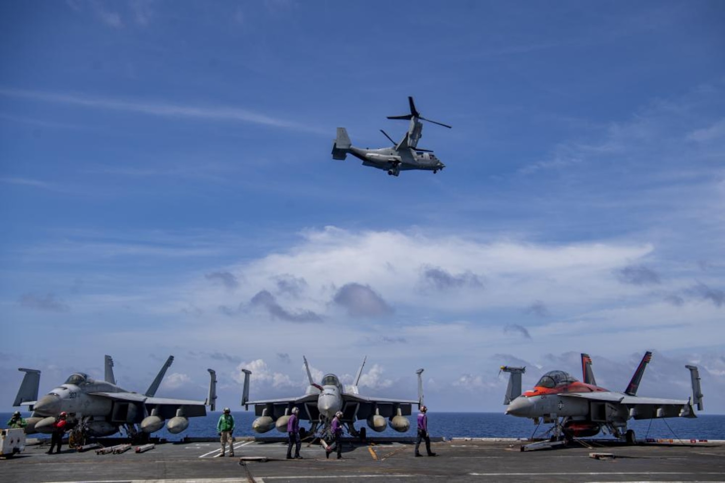 Nimitz Carrier Strike Group and Makin Island Amphibious Ready Group Conduct Combined Exercises