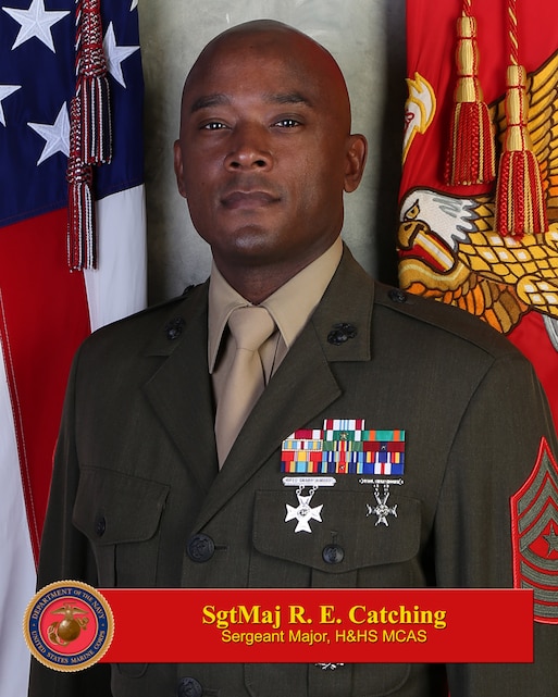 Sergeant Major Robert E. Catching > Marine Corps Air Station Camp ...