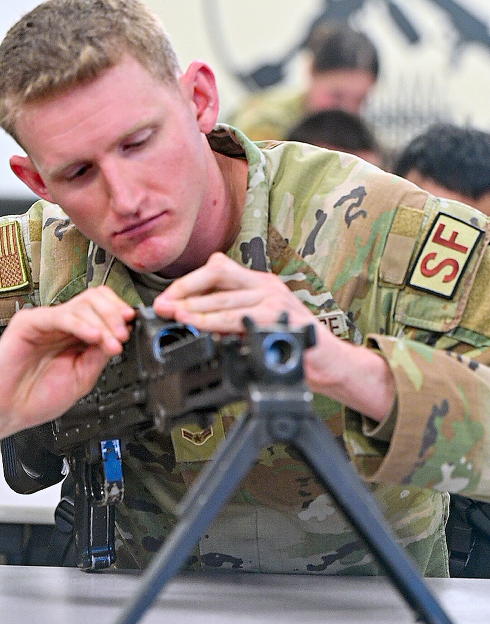 PHOTOS | Students train with M240 B medium weight machine gun at JBSA-Lackland