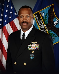 Official photo of Vice Adm. Alvin Holsey, Military Deputy Commander, U.S. Southern Command.