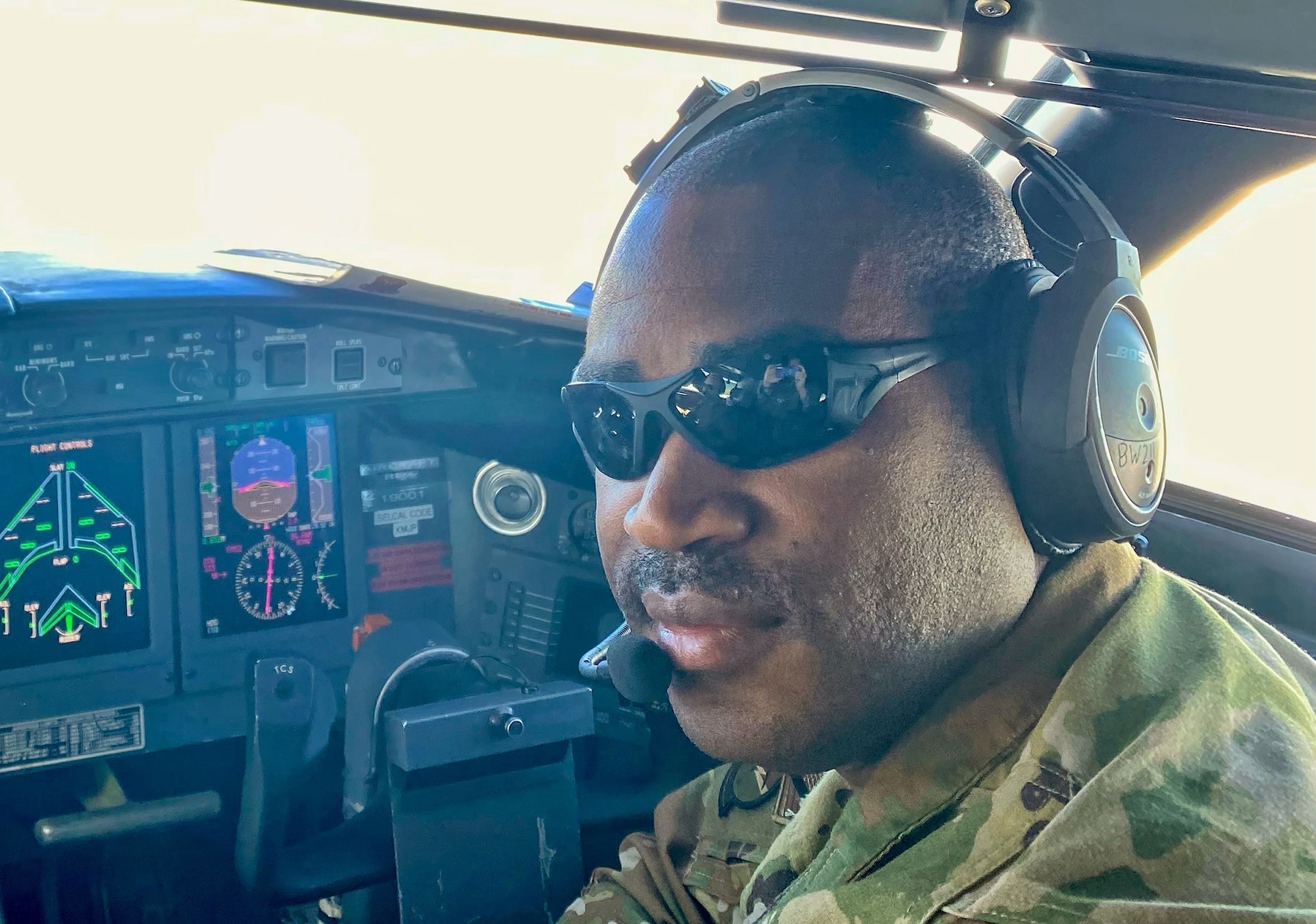 Maj. Marcus Davis, 99th Flying Training Squadron instructor pilot