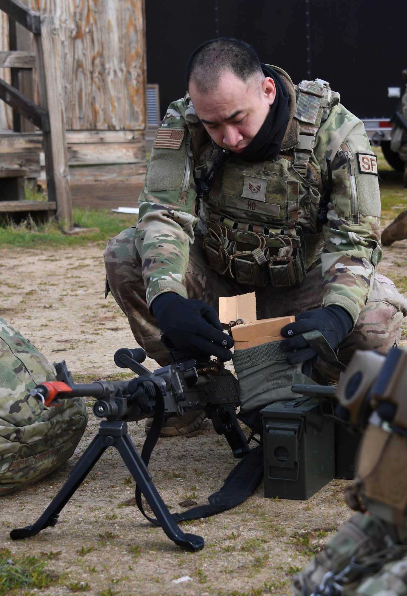 144th SFS Airmen train during ACE exercise