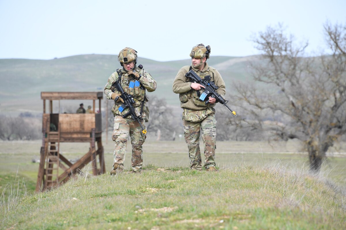 144th SFS Airmen train during ACE exercise