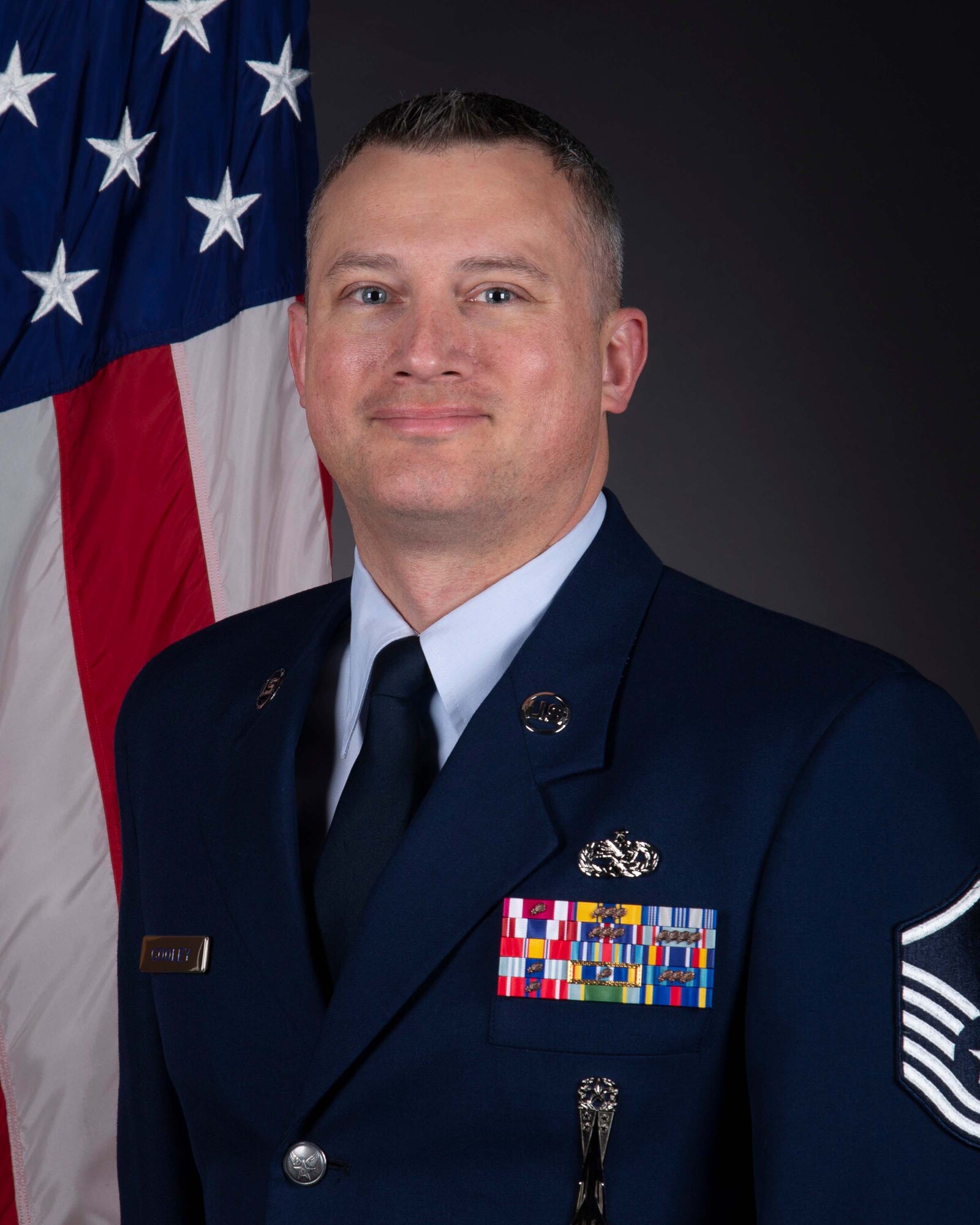 Master Sgt. Kyle Cooley is the resilience first sergeant for the entire 477th Fighter Group.