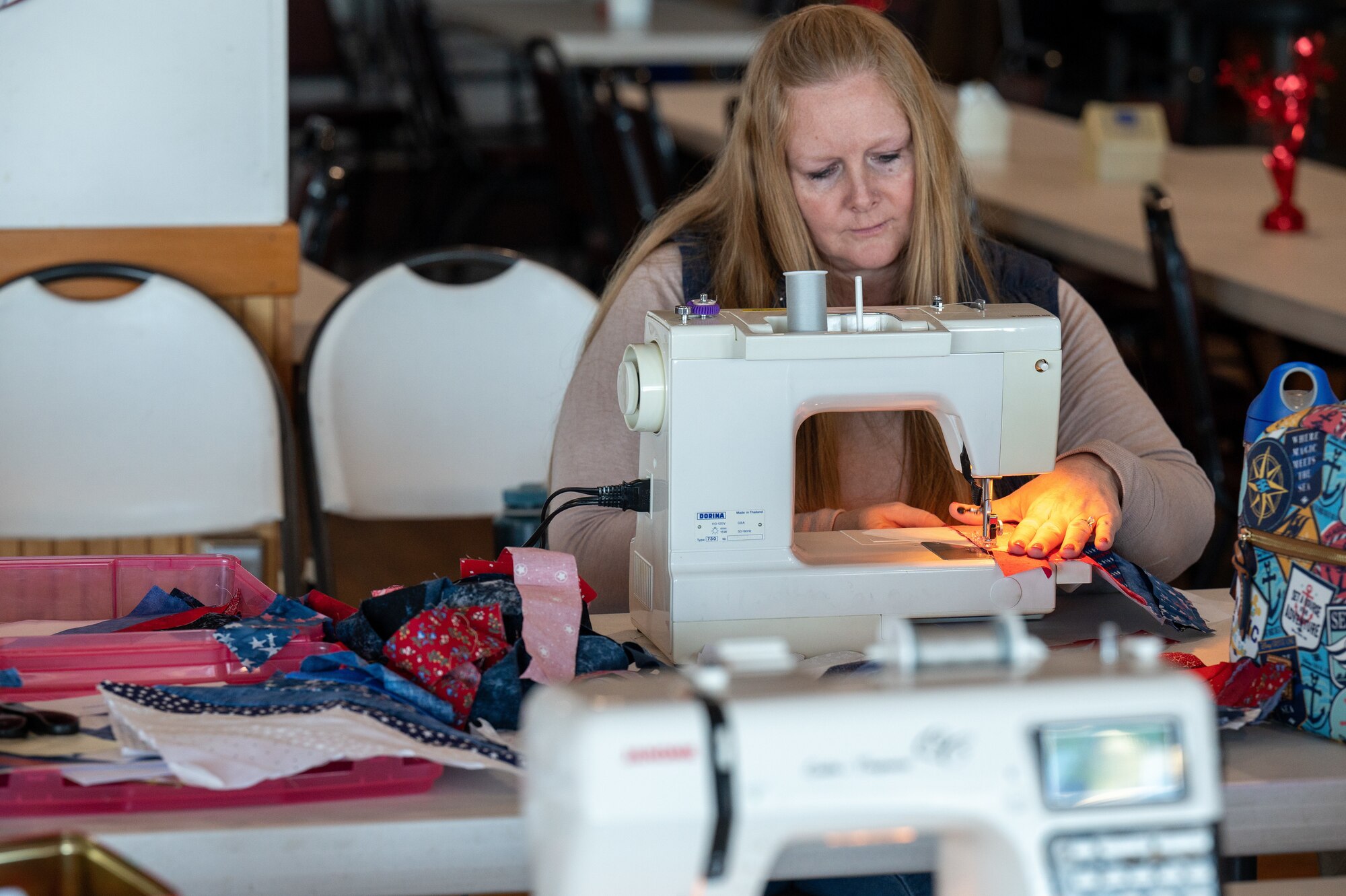 AFMAO teams with Quilts of Valor for sew day