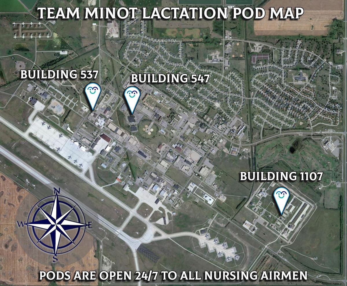 Team Minot Opens Three Lactation Pods for Nursing Airmen > Minot Air