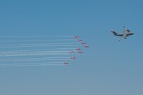 a photo of a C-17 followed by nine aircraft