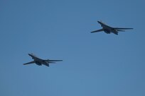 A photo of 2 B-1B Lancers