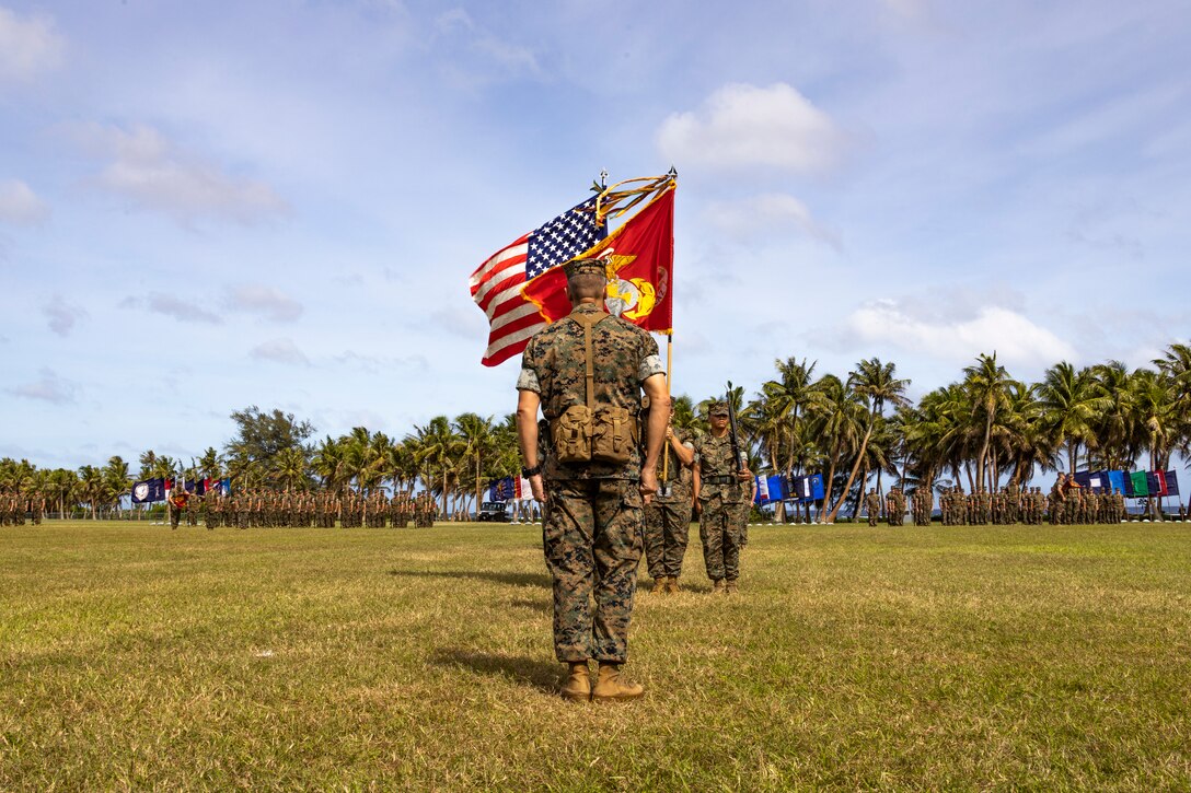 １月２６日、グアムの海兵隊基地再建の式典が行われました。
グアムとの長い歴史に敬意を表しつつ、海兵隊のプレゼンスがインド・太平洋地域でこれからも続くためのものでもあります。
