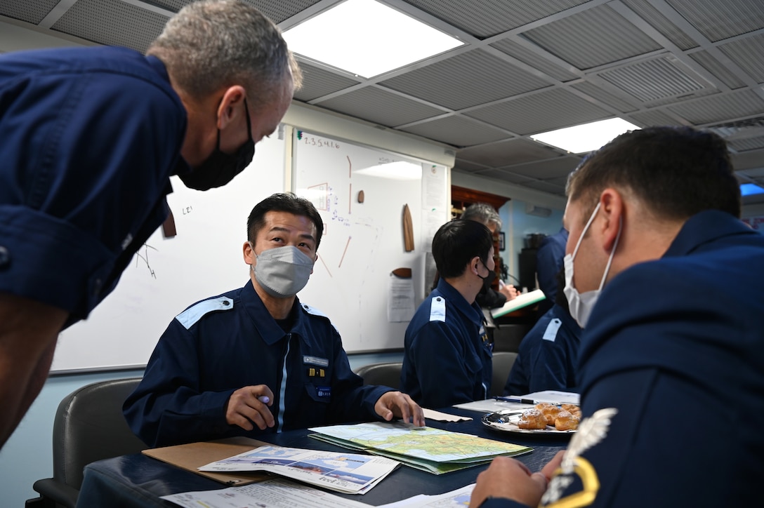 U.S. Coast Guard, Japan Coast Guard crews plan joined exercise