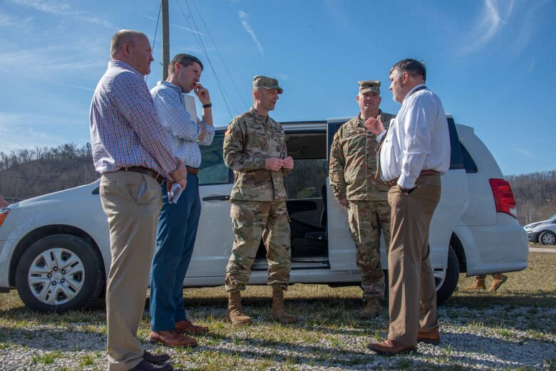 Lt. Gen. Scott A. Spellmon visits Huntington District