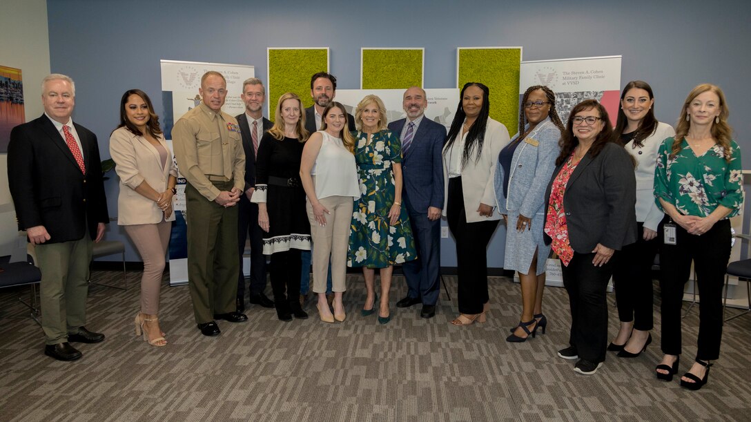 First Lady of the United States visits Oceanside