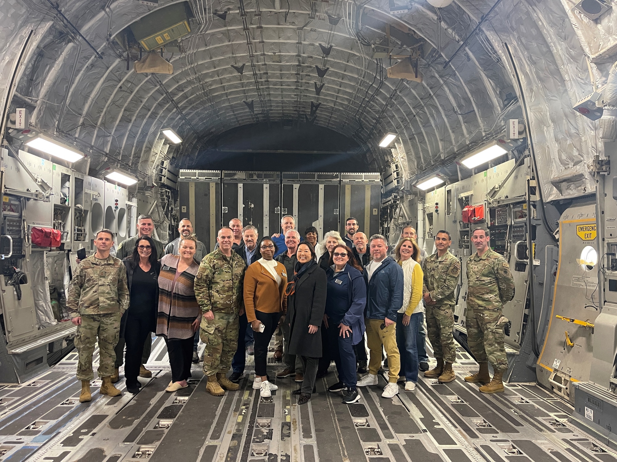 The 62d Airlift Wing hosts the Team McChord Civic Leader Tour at Sheppard Air Force Base, Texas, Columbus Air Force Base, Mississippi, and Altus Air Force Base, Oklahoma, Feb. 7-9, 2023. The goal of the Civic Leader Tour was to educate local civic leaders on the way the Air Force trains America’s Airlift Wing Mobility Warfighters and show the different Air Force technical school training programs for C-17 Globemaster III pilots, maintainers, and loadmasters. (U.S. Air Force photo by Master Sgt. Julius Delos Reyes)