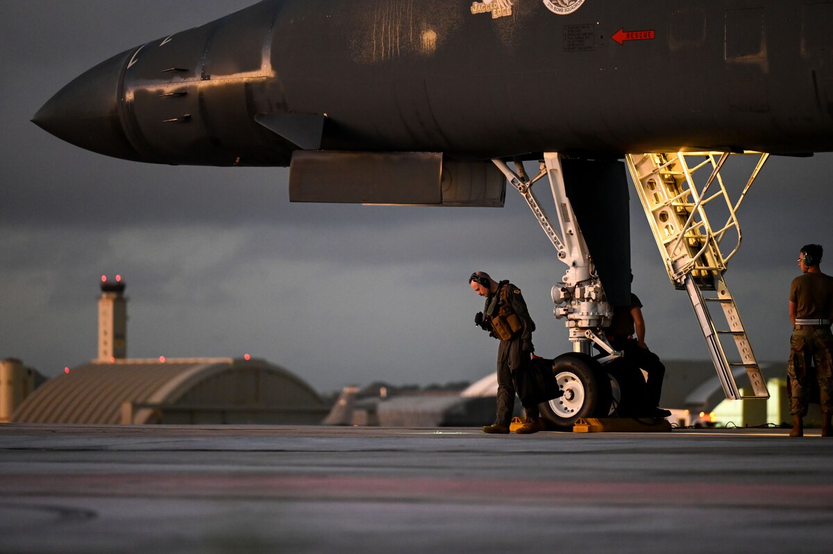 B-1B Lancers support Bomber Task Force mission in Guam