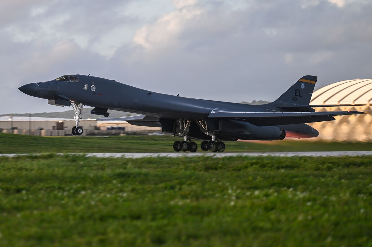 B-1B Lancers support Bomber Task Force mission in Guam