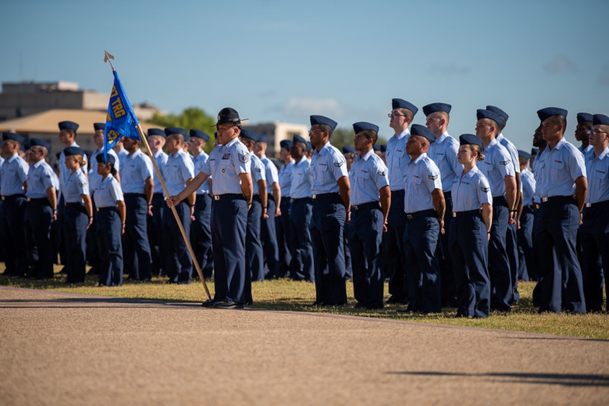 More than 500 Airmen assigned to the 331st Training Squadron graduated from Basic Military Training at Joint Base San Antonio-Lackland, Texas, August 17-18, 2022.