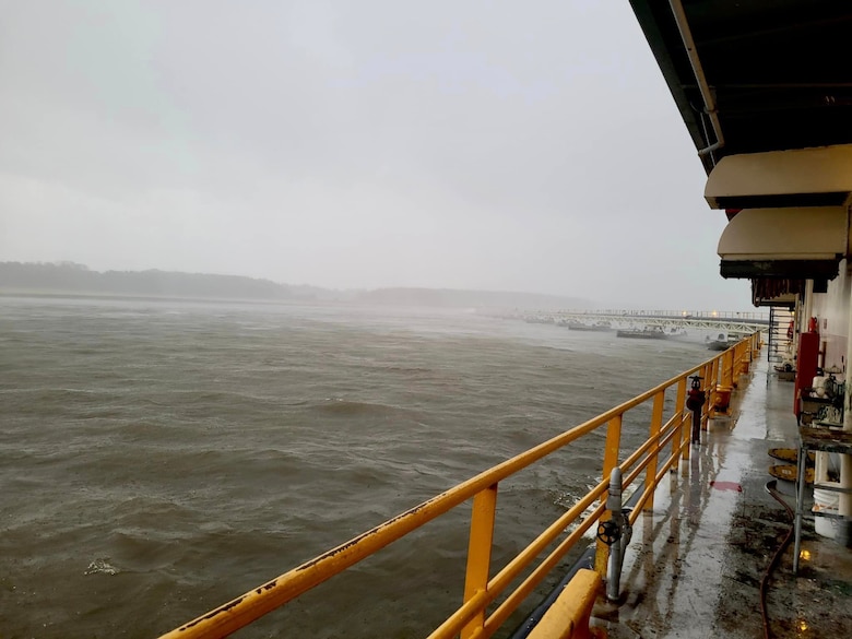 The Memphis District’s Dredge Hurley returned to its home port, Ensley Engineer Yard in Memphis Harbor on Jan. 13, 2023, after finishing a record-breaking 273-day season, which began Apr. 26, 2022.

In those eight and a half months, the 36-person crew removed 14.5 million cubic yards of material, which is the most the Dredge Hurley has ever removed in a single season.