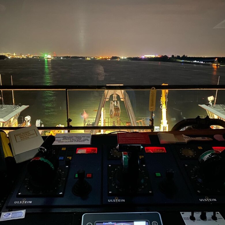 The Memphis District’s Dredge Hurley returned to its home port, Ensley Engineer Yard in Memphis Harbor on Jan. 13, 2023, after finishing a record-breaking 273-day season, which began Apr. 26, 2022.

In those eight and a half months, the 36-person crew removed 14.5 million cubic yards of material, which is the most the Dredge Hurley has ever removed in a single season.