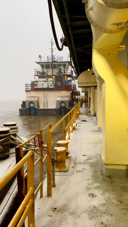 The Memphis District’s Dredge Hurley returned to its home port, Ensley Engineer Yard in Memphis Harbor on Jan. 13, 2023, after finishing a record-breaking 273-day season, which began Apr. 26, 2022.

In those eight and a half months, the 36-person crew removed 14.5 million cubic yards of material, which is the most the Dredge Hurley has ever removed in a single season.