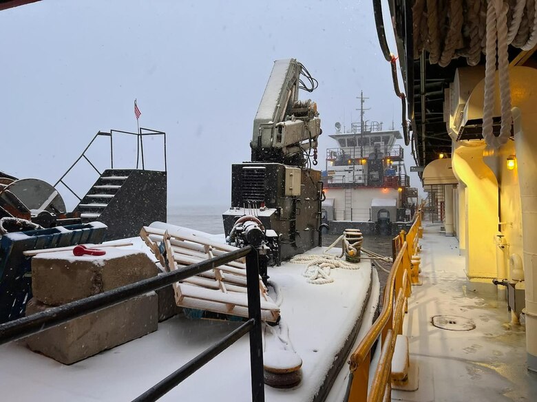 The Memphis District’s Dredge Hurley returned to its home port, Ensley Engineer Yard in Memphis Harbor on Jan. 13, 2023, after finishing a record-breaking 273-day season, which began Apr. 26, 2022.

In those eight and a half months, the 36-person crew removed 14.5 million cubic yards of material, which is the most the Dredge Hurley has ever removed in a single season.