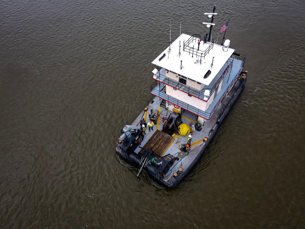 The Memphis District’s Dredge Hurley returned to its home port, Ensley Engineer Yard in Memphis Harbor on Jan. 13, 2023, after finishing a record-breaking 273-day season, which began Apr. 26, 2022.

In those eight and a half months, the 36-person crew removed 14.5 million cubic yards of material, which is the most the Dredge Hurley has ever removed in a single season.