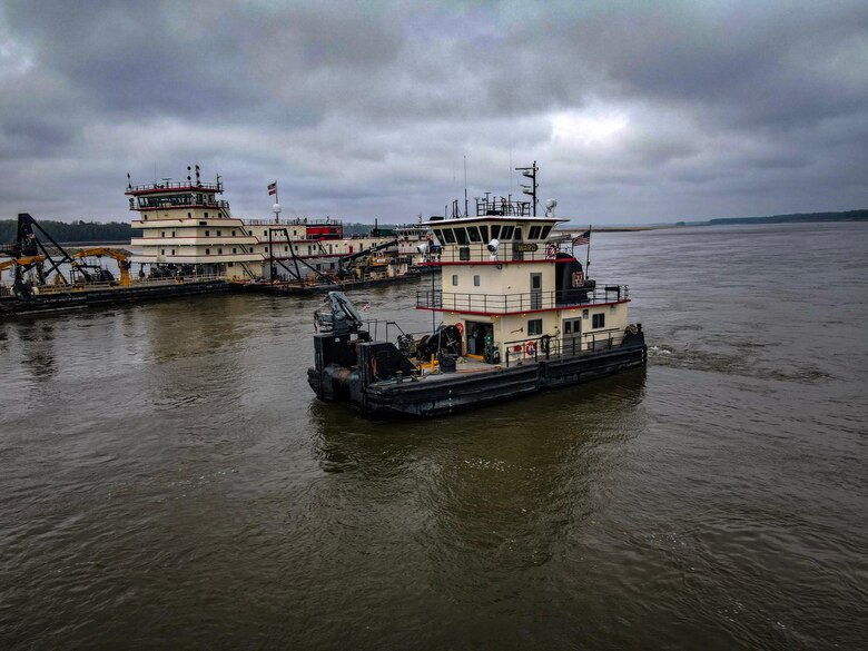 The Memphis District’s Dredge Hurley returned to its home port, Ensley Engineer Yard in Memphis Harbor on Jan. 13, 2023, after finishing a record-breaking 273-day season, which began Apr. 26, 2022.

In those eight and a half months, the 36-person crew removed 14.5 million cubic yards of material, which is the most the Dredge Hurley has ever removed in a single season.