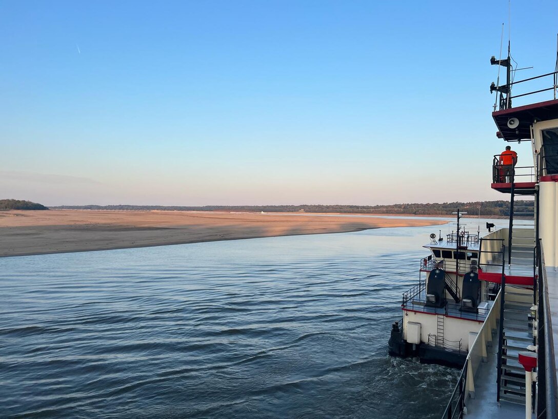 The Memphis District’s Dredge Hurley returned to its home port, Ensley Engineer Yard in Memphis Harbor on Jan. 13, 2023, after finishing a record-breaking 273-day season, which began Apr. 26, 2022.

In those eight and a half months, the 36-person crew removed 14.5 million cubic yards of material, which is the most the Dredge Hurley has ever removed in a single season.